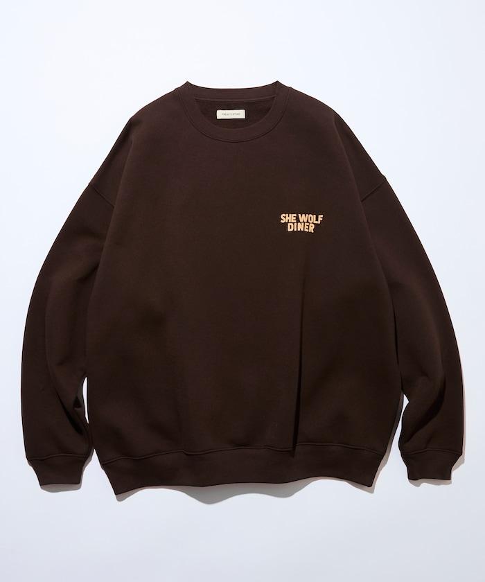 SHE WOLF DINER×FREAK'S STORE 聯名 別注 後背印花 衛衣