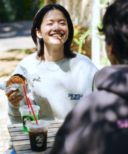 SHE WOLF DINER×FREAK'S STORE 聯名 別注 後背印花 衛衣