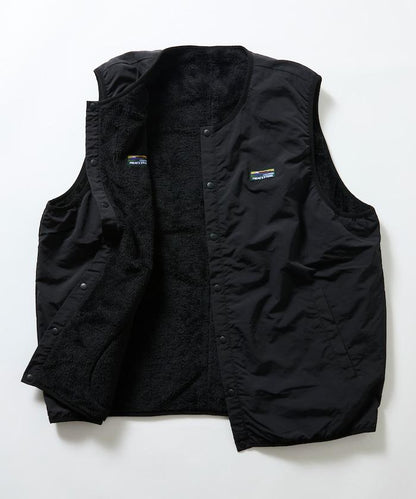 FREAK'S STORE 리버시블 尼龍抓絨拉鍊馬甲