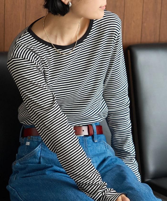 FREAK'S STORE INKEEP 溫度調節機能 クルーネック Tシャツ/カットソー