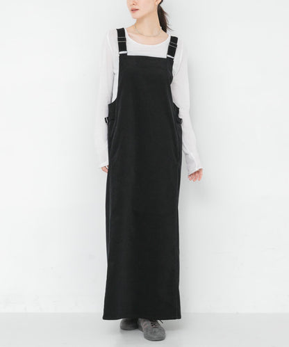 URBAN RESEARCH 細燈芯絨吊帶連衣裙 女士 2026秋冬