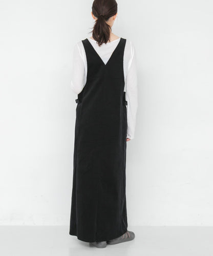 URBAN RESEARCH 細燈芯絨吊帶連衣裙 女士 2026秋冬