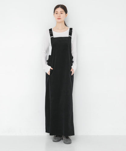 URBAN RESEARCH 細燈芯絨吊帶連衣裙 女士 2026秋冬