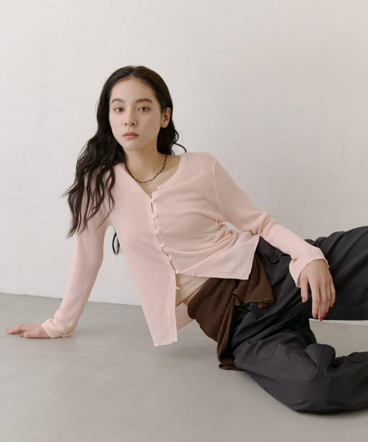 COLONY 2139 羅紋針織紐扣開衫 女士 羅紋針織 紐扣設計 垂墜感 易打理 適合多種場合