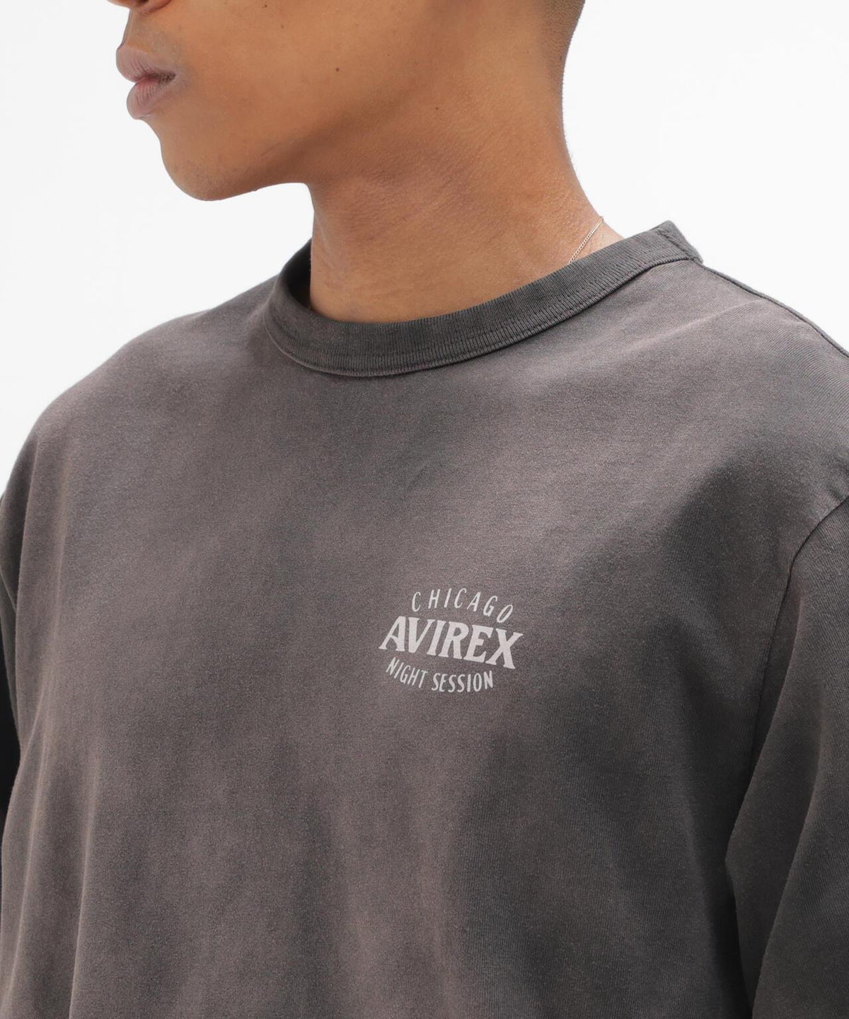 AVIREX 品牌直營限定 PIN-UP L/S T-SHIRT 長袖T恤 男士