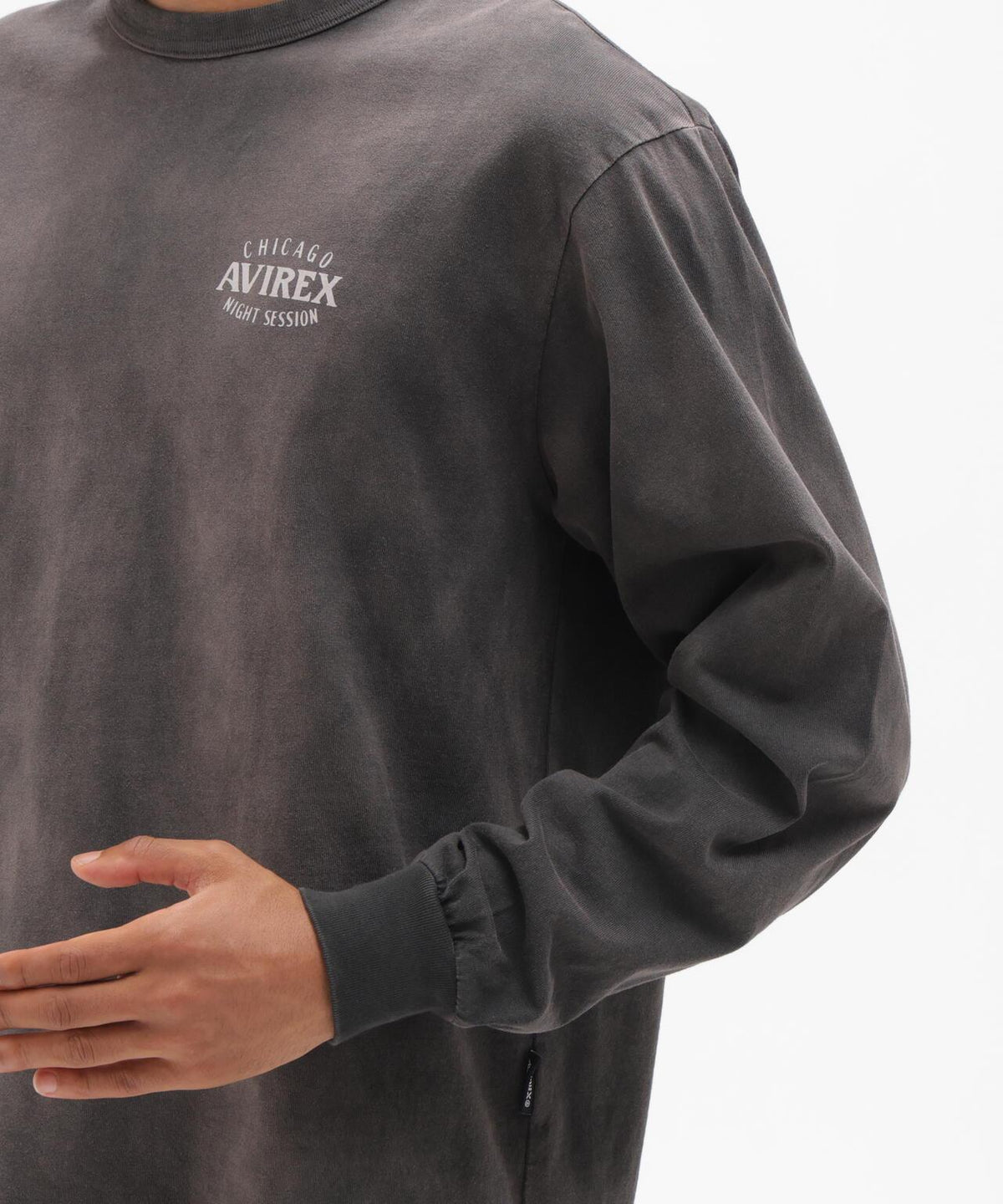 AVIREX 品牌直營限定 PIN-UP L/S T-SHIRT 長袖T恤 男士