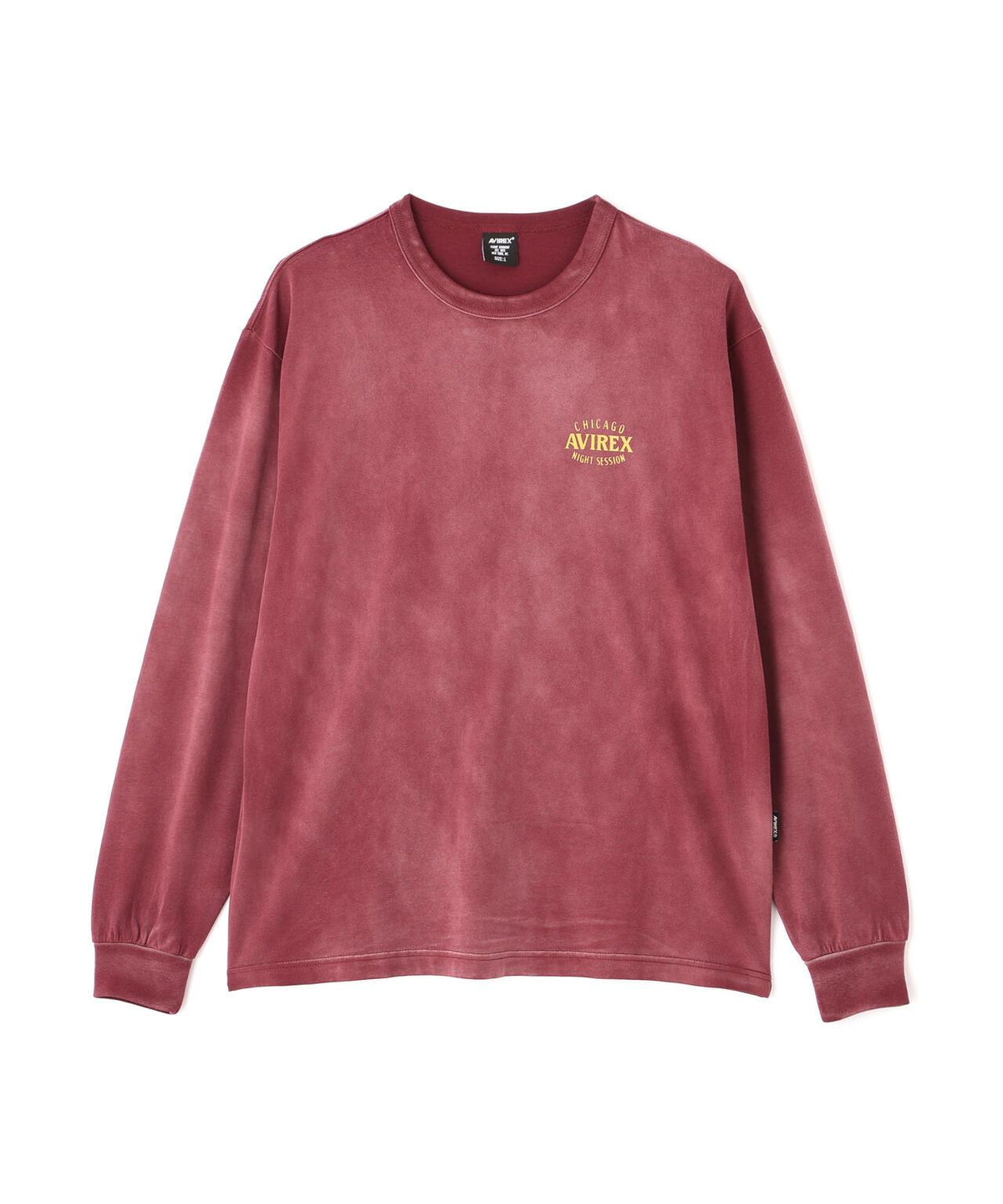 AVIREX 品牌直營限定 PIN-UP L/S T-SHIRT 長袖T恤 男士