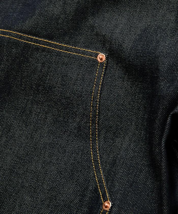 VISION STREET WEAR 2026秋冬款 撞色車線牛仔褲 闊腿褲 男 女 同款
