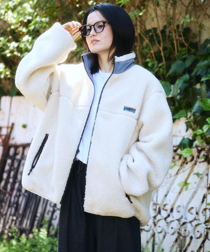 FREAK'S STORE 品牌標誌拼色連帽拉鍊保暖寬鬆休閒外套 男 女