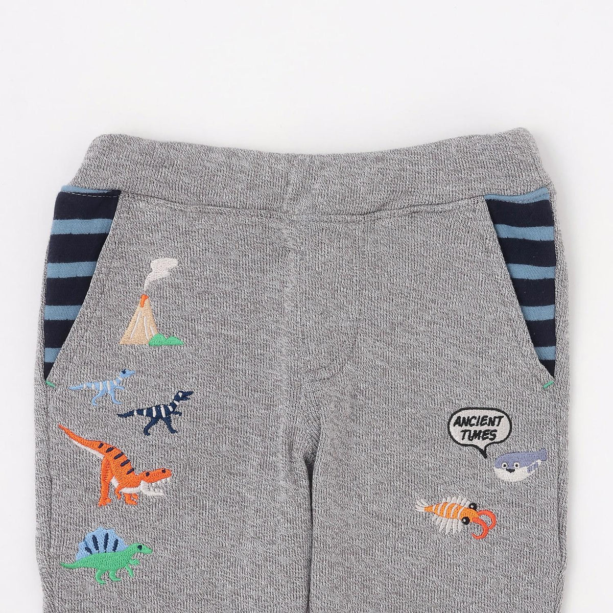 kladskap 兒童恐龍刺繡長褲