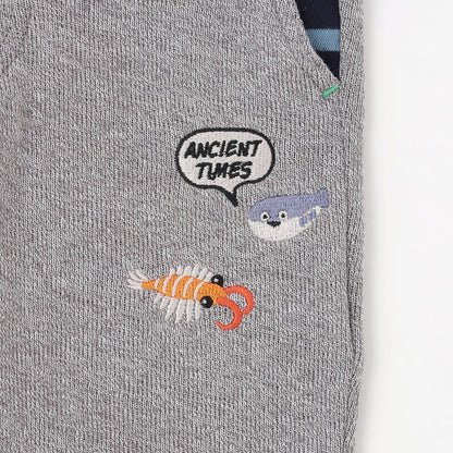 kladskap 兒童恐龍刺繡長褲