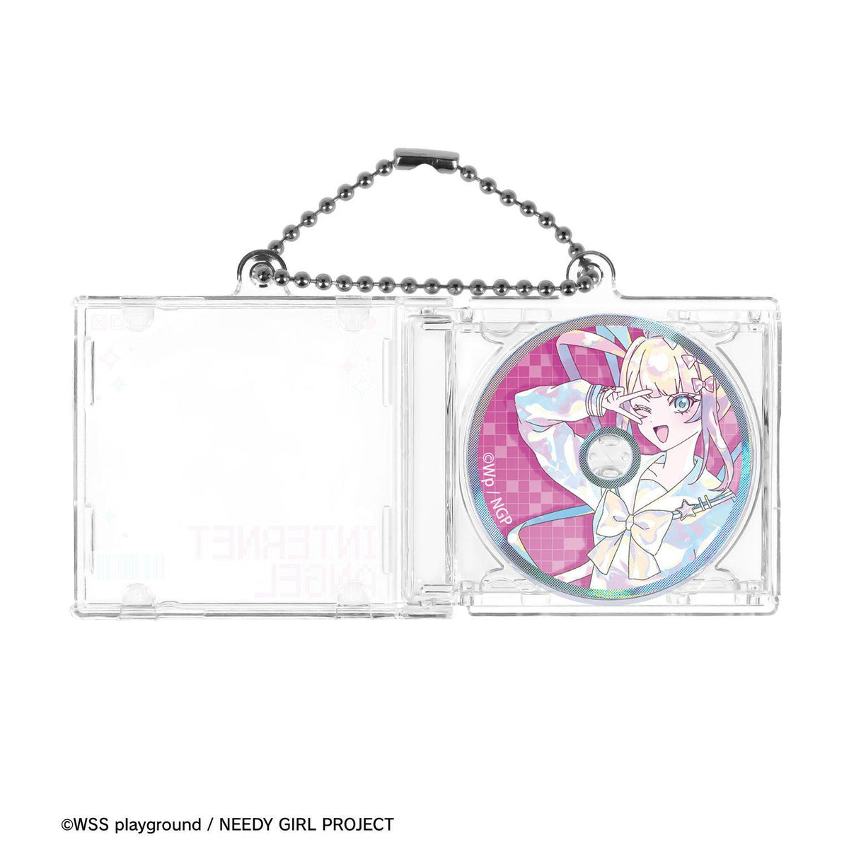 NEEDY GIRL OVERDOSE 超てんちゃん Ani-Art KAWAII label CDジャケット型鑰匙扣 掛件 聚苯乙烯