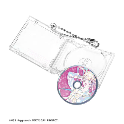 NEEDY GIRL OVERDOSE 超てんちゃん Ani-Art KAWAII label CDジャケット型鑰匙扣 掛件 聚苯乙烯