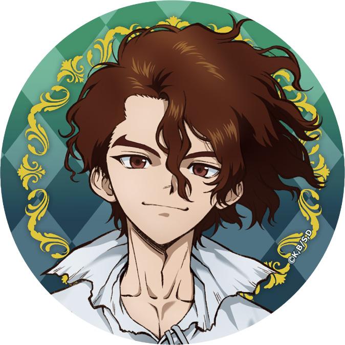 Dr.STONE 石紀元 描き下ろし 七海SAI 珠寶徽章套裝 直徑56mm 鋼製紙製