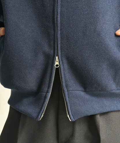U.S. POLO ASSN. 刺繡拉鍊連帽衫 連帽夾克 男士 滌綸混紡 滌綸