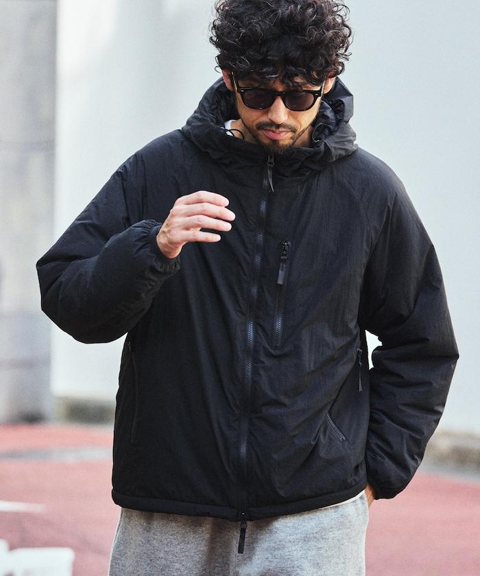 FREAK'S STORE プリマロフト 連帽夾克 2026秋冬 寬鬆版型 環保再生聚酯纖維 中棉填充 連帽設計 抽繩下襬 戶外休閒 夾克 外套