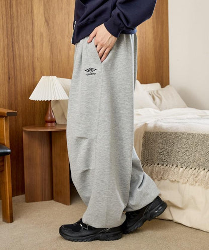 UMBRO × PUBLUX 聯名款 別注款 圓筒面料打褶寬鬆運動長褲