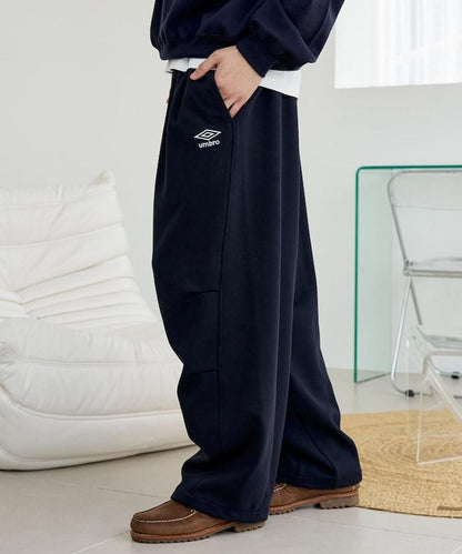 UMBRO × PUBLUX 聯名款 別注款 圓筒面料打褶寬鬆運動長褲