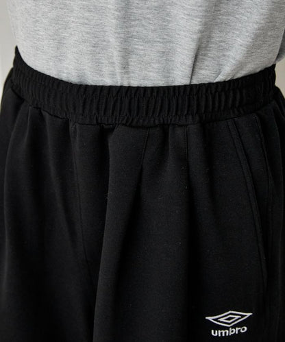 UMBRO × PUBLUX 聯名款 別注款 圓筒面料打褶寬鬆運動長褲