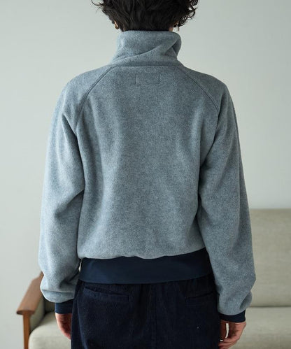 Foxfire × FREAK'S STORE 聯名款 拼色 連帽抓絨拉鍊夾克外套 夾克衫