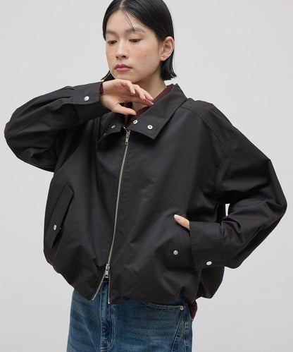 Lui's FEMME 26AW 寬鬆落肩抽繩下襬拉鍊夾克 外套