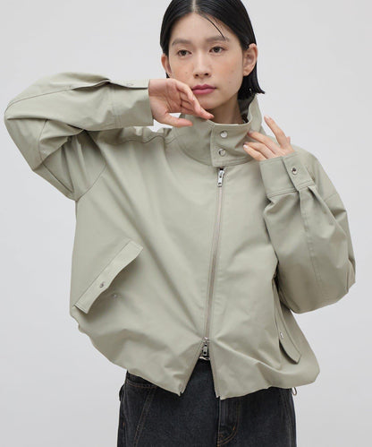 Lui's FEMME 26AW 寬鬆落肩抽繩下襬拉鍊夾克 外套