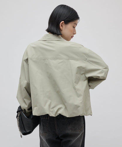 Lui's FEMME 26AW 寬鬆落肩抽繩下襬拉鍊夾克 外套
