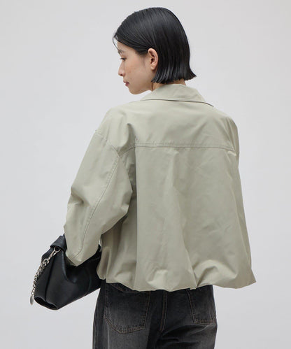 Lui's FEMME 26AW 寬鬆落肩抽繩下襬拉鍊夾克 外套