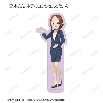 《擅長捉弄的高木同學》描き下ろし 高木さん お仕事體験ver. 第2弾 交易式異形貼紙 8個裝 紙 PP