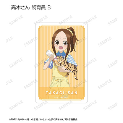 《擅長捉弄的高木同學》描き下ろし 高木さん お仕事體験ver. 第2弾 交易式異形貼紙 8個裝 紙 PP