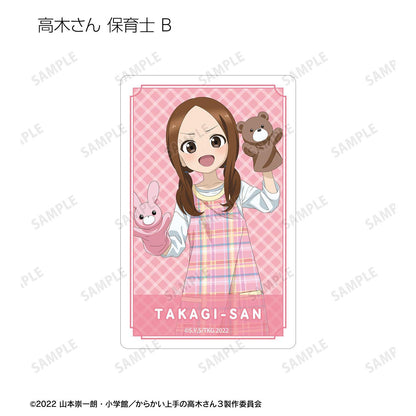 《擅長捉弄的高木同學》描き下ろし 高木さん お仕事體験ver. 第2弾 交易式異形貼紙 8個裝 紙 PP