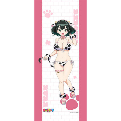 ばっどがーる 瑠璃葉るら アニマル水著 特大掛畫 滌綸 160cm