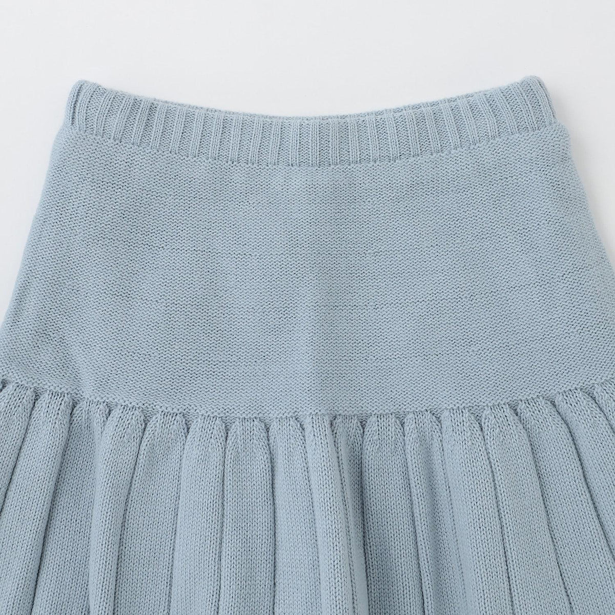 Lovetoxic 兒童 針織套裝 上衣背面袖子內裡起毛 抗起球 靜電防護 可機洗 半裙帶內襯 附腰圍可調鬆緊帶 3色可選