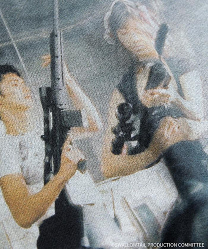 FREAK'S MOVIE SWALLOWTAIL 電影《燕尾服》聯名 渡部篤郎 蘭 角色印花 圓都 100%美國棉 男士短袖T恤