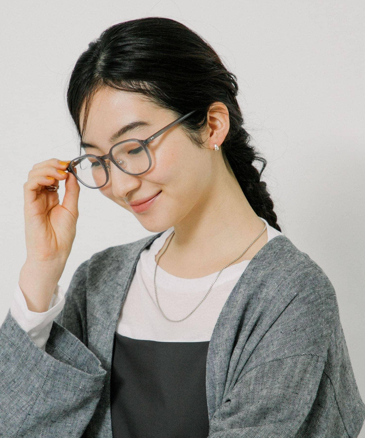 KANEKO OPTICAL×URBAN RESEARCH 聯名款 TYPE-C 透明框眼鏡 90%可見光透過率 1.0%紫外線透過率 約24.5g