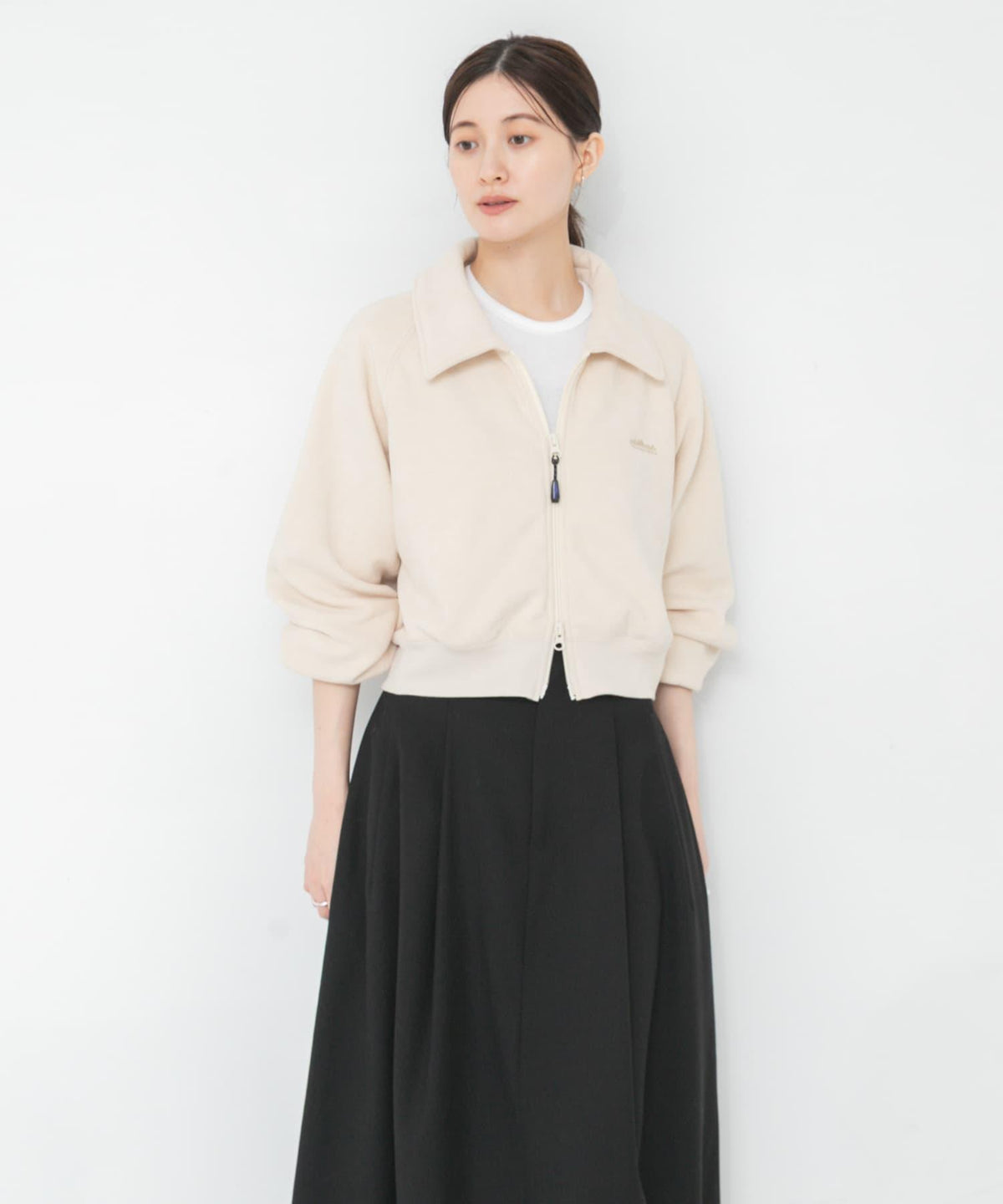 別注 THOUSAND MILE × URBAN RESEARCH 針織抓絨拉鍊連帽衫 彈力保暖防靜電抗菌防臭