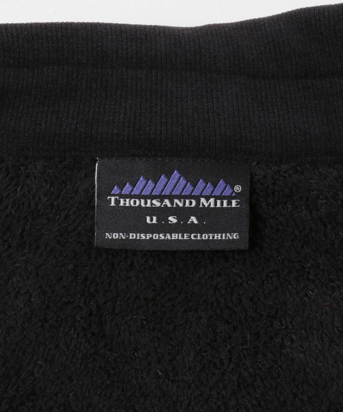別注 THOUSAND MILE × URBAN RESEARCH 針織抓絨拉鍊連帽衫 彈力保暖防靜電抗菌防臭