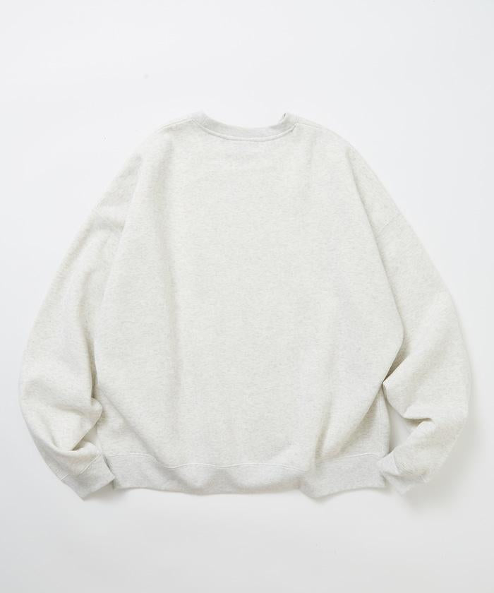 diskunion × FREAK'S STORE 聯名 法鬥 音樂主題 印花 圓領衛衣 寬鬆款 聚酯纖維/棉混紡
