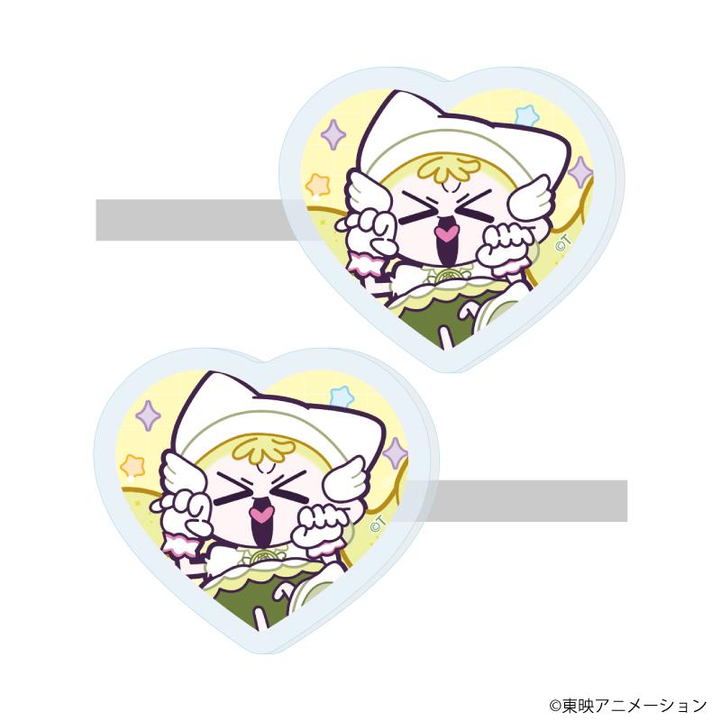 小魔女DoReMi 前髪夾2個裝 官方插畫版 花 亞克力材質
