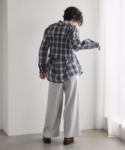 FREAK'S STORE 2026秋冬 休閒格紋襯衫疊穿馬甲套裝