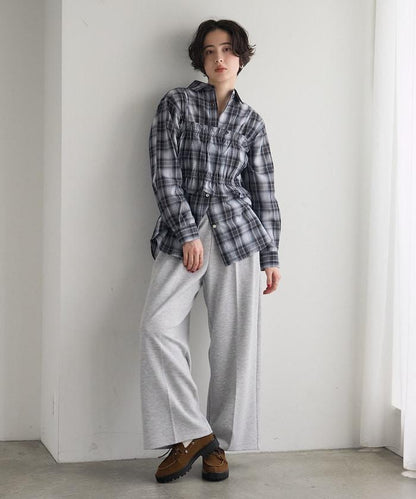 FREAK'S STORE 2026秋冬 休閒格紋襯衫疊穿馬甲套裝