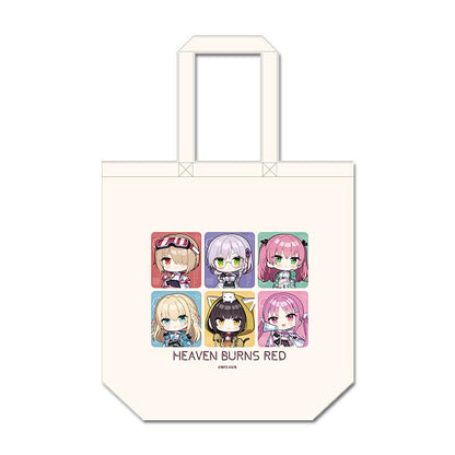 ヘブンバーンズレッド 緋染天空 帆布托特包 賽博朋克ver. H37cm×W36cm×D11cm 棉100%