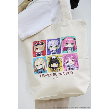 ヘブンバーンズレッド 緋染天空 帆布托特包 賽博朋克ver. H37cm×W36cm×D11cm 棉100%