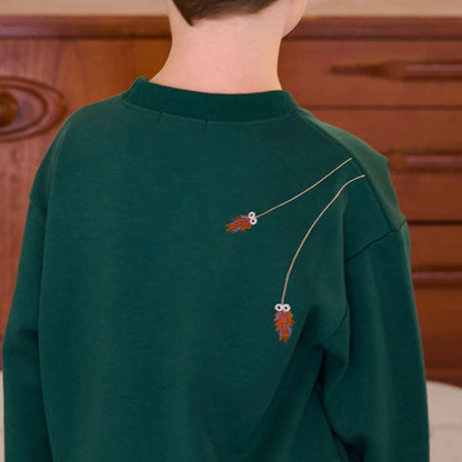 kladskap 昆蟲刺繡圓領衛衣 兒童款