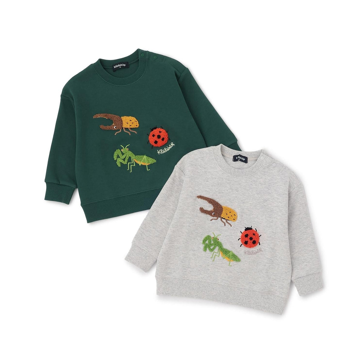 kladskap 昆蟲刺繡圓領衛衣 兒童款