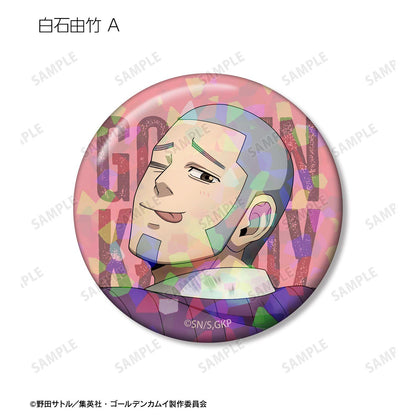 《黃金神威》 描き下ろし 戦う背中ver. 閃卡徽章 56mm 紙 錫 colieze