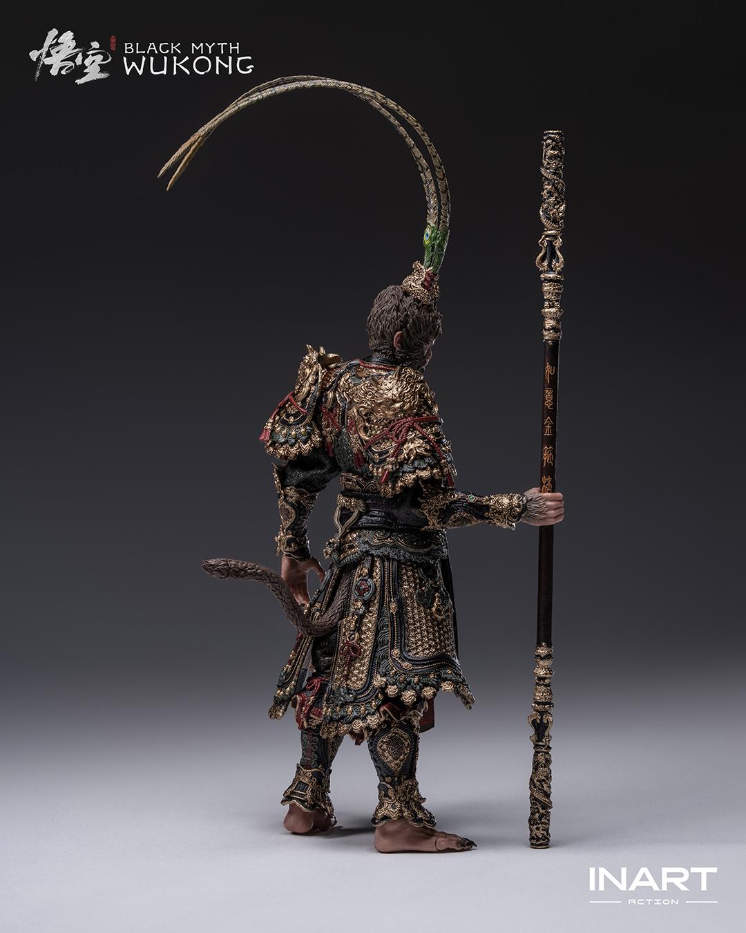 黑神話：悟空 INART Action 1/12比例 孫悟空 大聖裝備套裝 動作玩偶 約20.8cm PVC/ABS/POK/布制