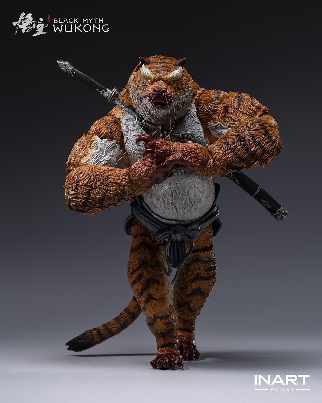 黑神話：悟空 虎先鋒 1/12比例 可動人偶 19.7cm PVC/ABS/POK/壓鑄合金等材質