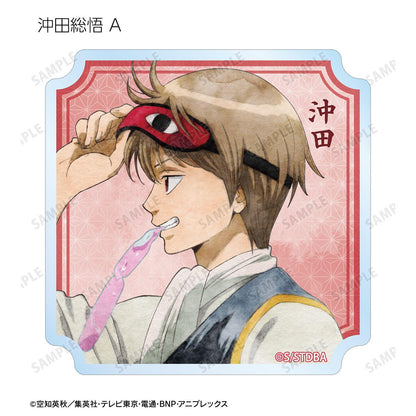 銀魂 描き下ろし 夏の歩み・水彩風ver. 聯名透明異形貼紙 12枚入BOX