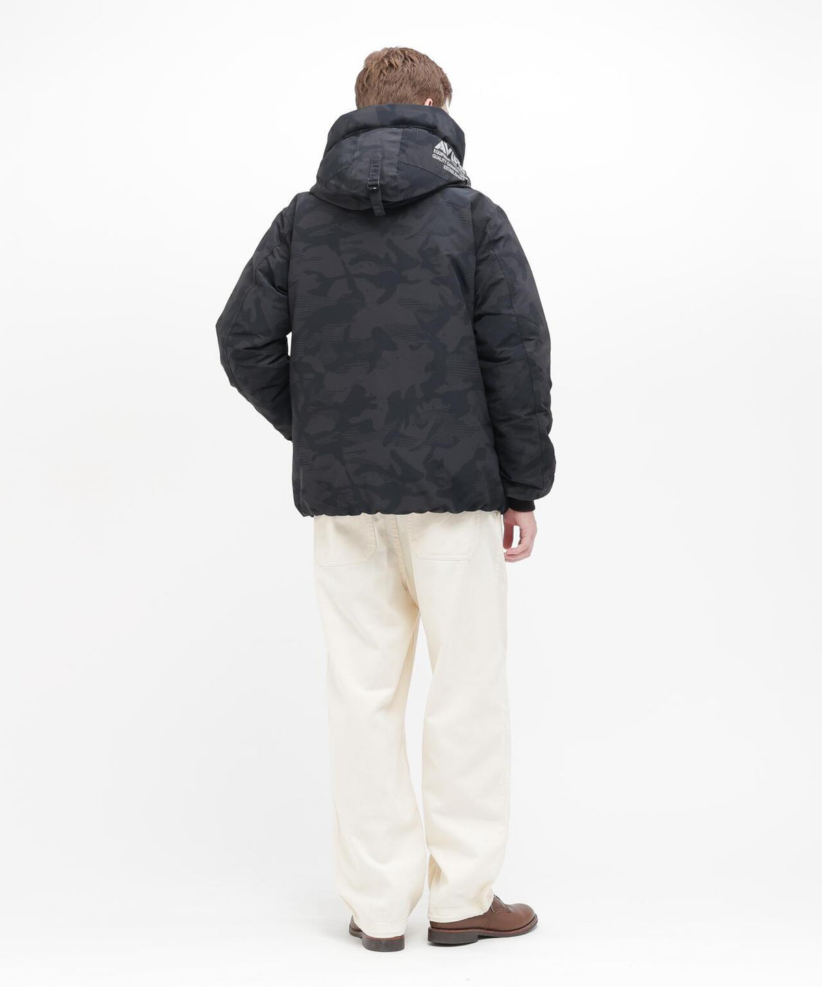 AVIREX 經典款多功能羽絨服 聚酯纖維/棉混紡 85%/15%